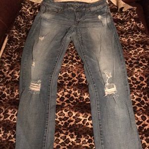 XL-Long Distressed Jeans